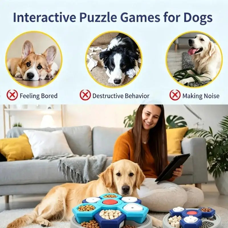 4 Stage Moving Slow Eating Animal Dish For Small animals With Fun Design And Secure Plastic Build 37JD