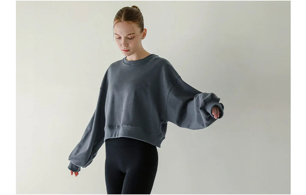 Sudadera con capucha de algodón de gran tamaño para mujer, Sudaderas con capucha holgadas informales de manga larga, trajes de otoño, Sudaderas Con Capucha para mujer