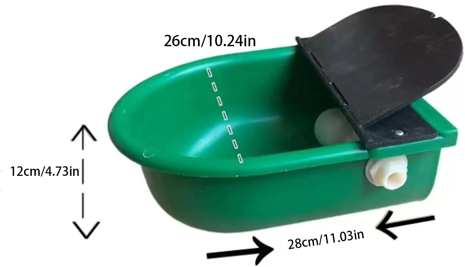 Automatic Water Drinking Bowl Farm Animals Water Feeder Cow Drinking Tool for Sheep Goats Feeding Water Bowl Livestock Supplies