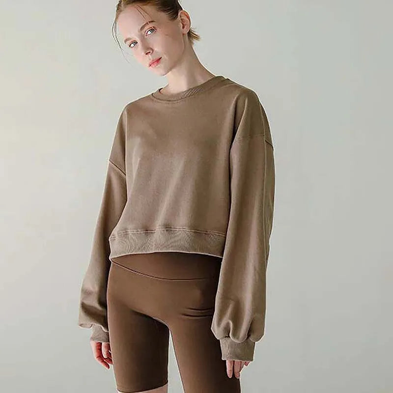 Sudadera con capucha de algodón de gran tamaño para mujer, Sudaderas con capucha holgadas informales de manga larga, trajes de otoño, Sudaderas Con Capucha para mujer