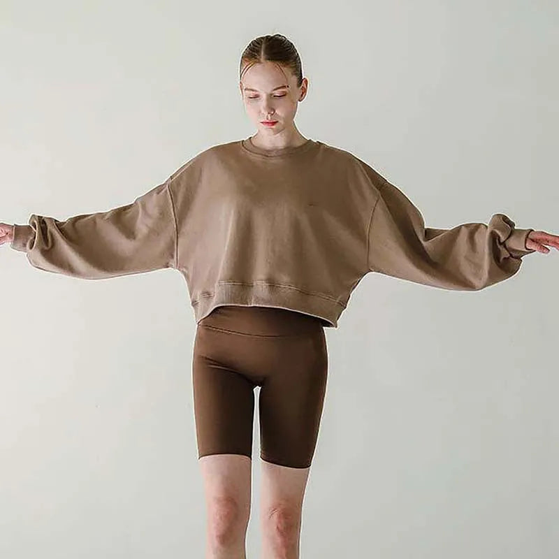 Sudadera con capucha de algodón de gran tamaño para mujer, Sudaderas con capucha holgadas informales de manga larga, trajes de otoño, Sudaderas Con Capucha para mujer