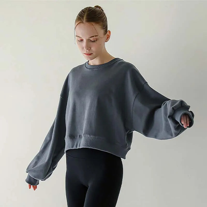 Sudadera con capucha de algodón de gran tamaño para mujer, Sudaderas con capucha holgadas informales de manga larga, trajes de otoño, Sudaderas Con Capucha para mujer