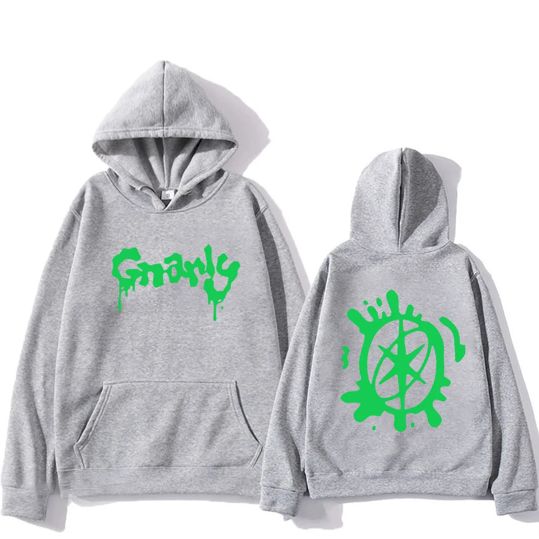 Katseye Merch Gnarly Logo impreso Sudadera con capucha hombres mujeres Casual Sudadera con capucha de gran tamaño ropa informal estilo hip hop vintage polar ropa de manga larga