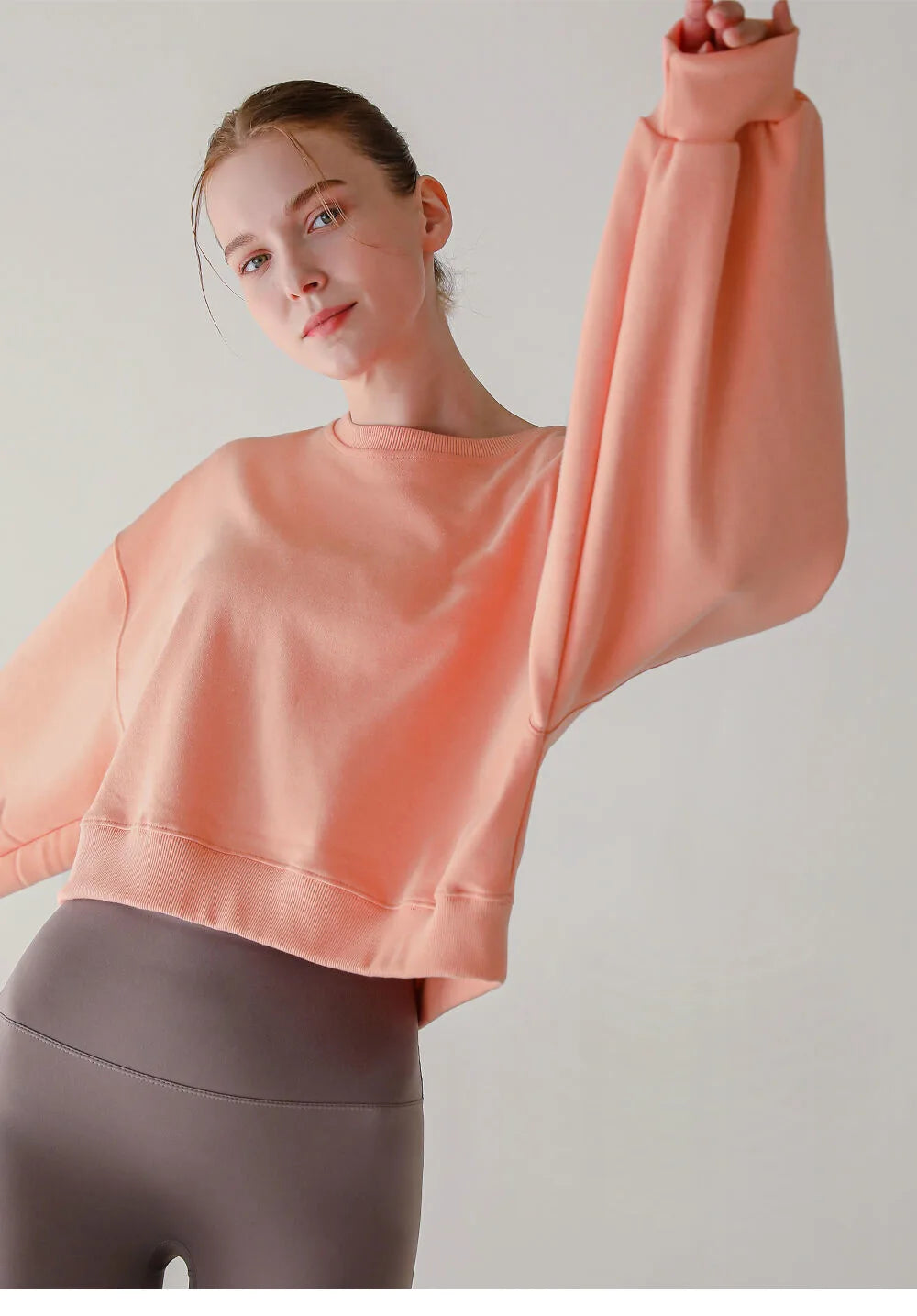 Sudadera con capucha de algodón de gran tamaño para mujer, Sudaderas con capucha holgadas informales de manga larga, trajes de otoño, Sudaderas Con Capucha para mujer