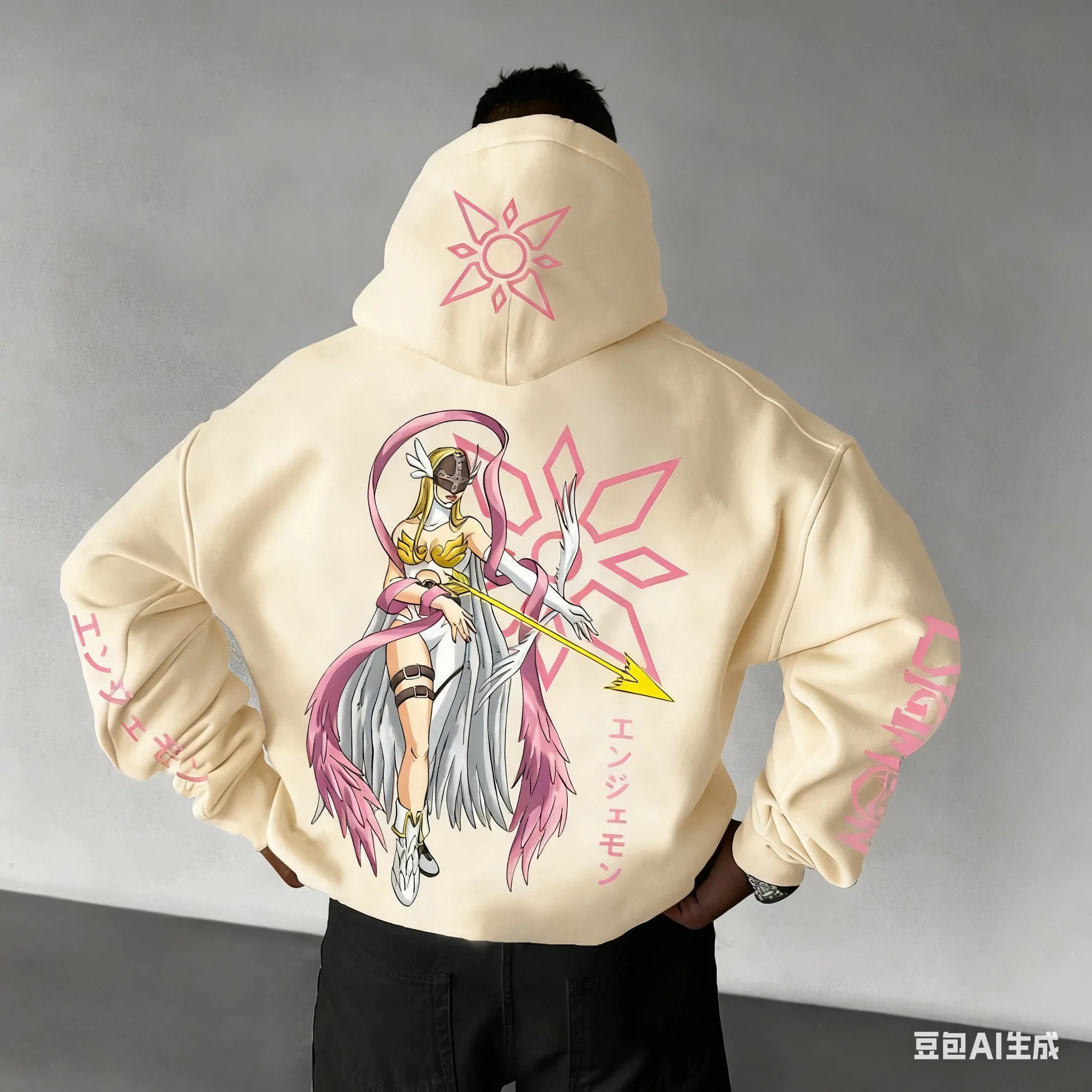Nueva Sudadera con capucha de gran tamaño para hombres y mujeres Digimon Anime Streetwear Jersey informal sudadera chaqueta con capucha Otoño Invierno Y2k ropa Tops