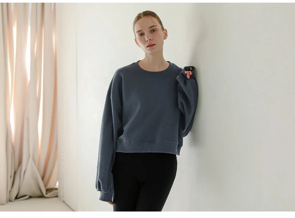 Sudadera con capucha de algodón de gran tamaño para mujer, Sudaderas con capucha holgadas informales de manga larga, trajes de otoño, Sudaderas Con Capucha para mujer